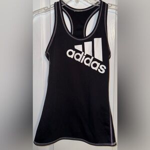 Adidas EUC Black Reversible Athletic Tank Top